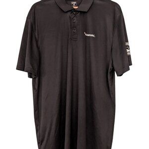 Insomniac Cookies Employee Black Polo Shirt Mens Size XL Short Sleeve